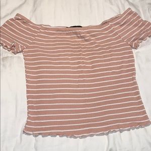 Forever 21 off the shoulder t shirt